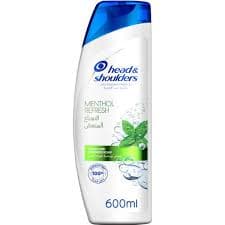 Head Shoulders Shampoo 600ml Peppermint