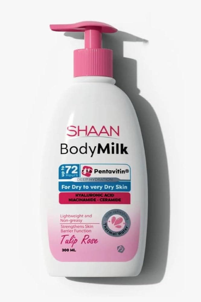 Shaan Body Milk Tulip Rose 300 ml