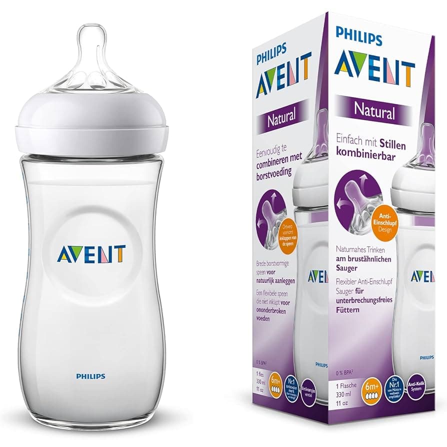 AVENT Philips Natural Baby Bottle 330 ml White 