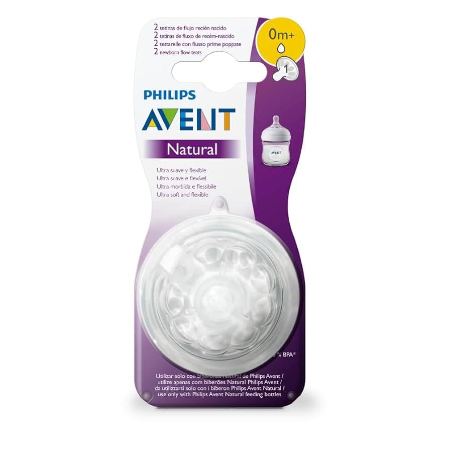 Avent Natural Nipples for New Born 0+