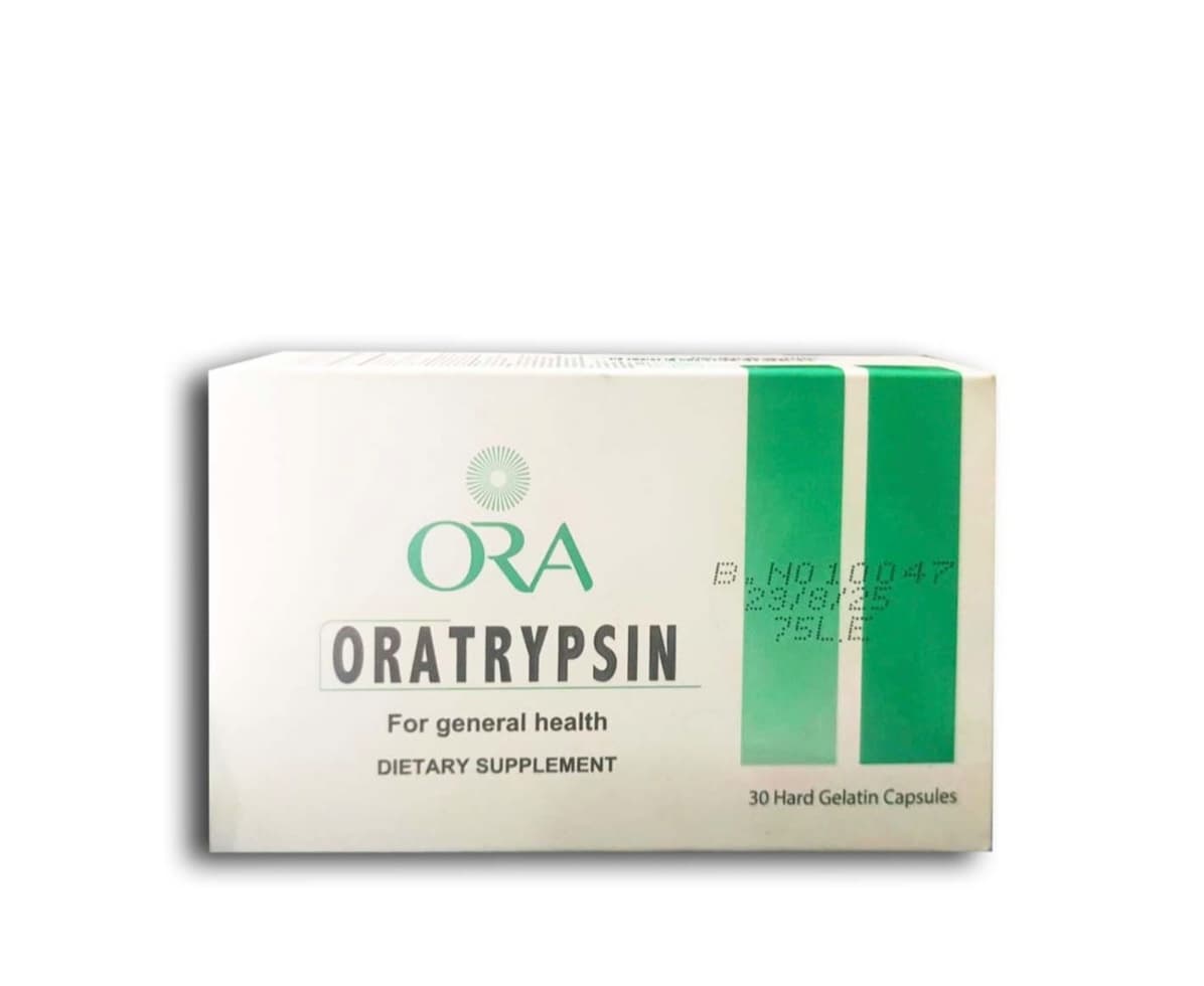 ORATRYPSIN 30 cap