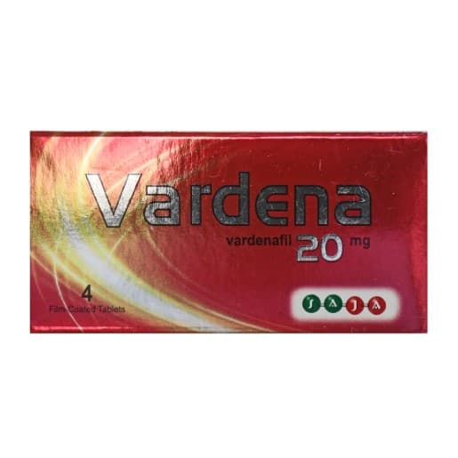 vardena 20 mg 4 tablets