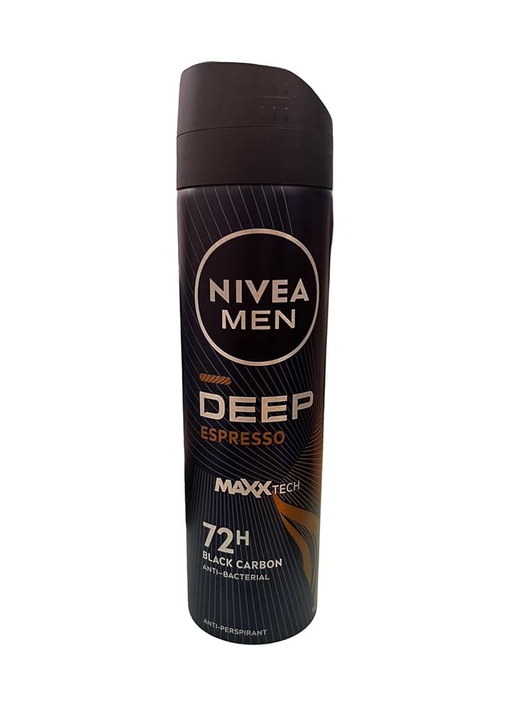Nivea Men Deodorant Spray Deep Black Espresso 150 ml