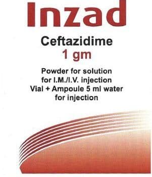 INZAD 1GM IM/IV Vial