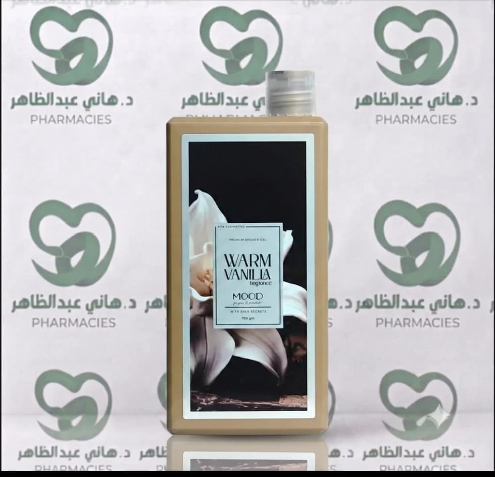 mood warm vanilla shower gel 750 ml