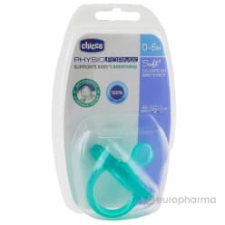 Chicco Physio Soft Neutral Silicon Soother Blue 