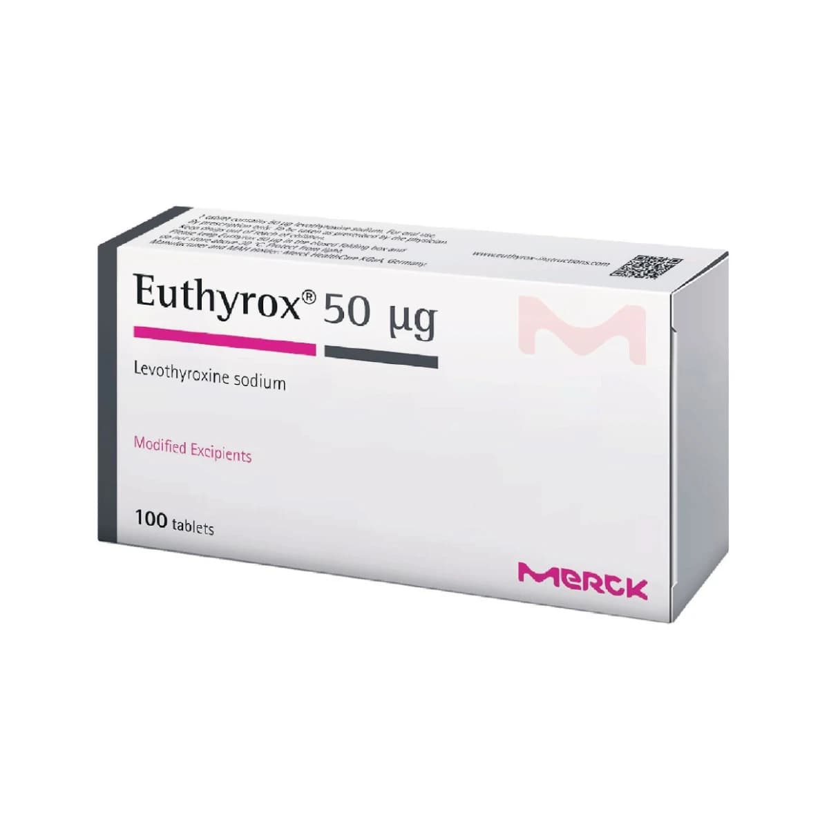 Euthyrox 50 MCG 100 Tab