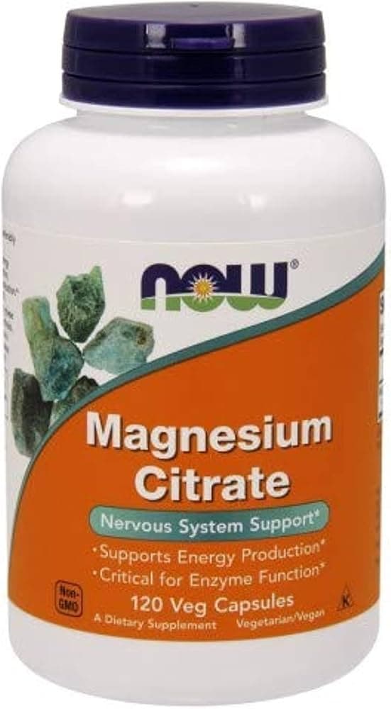 NOW Foods Magnesium Citrate 180 Cap