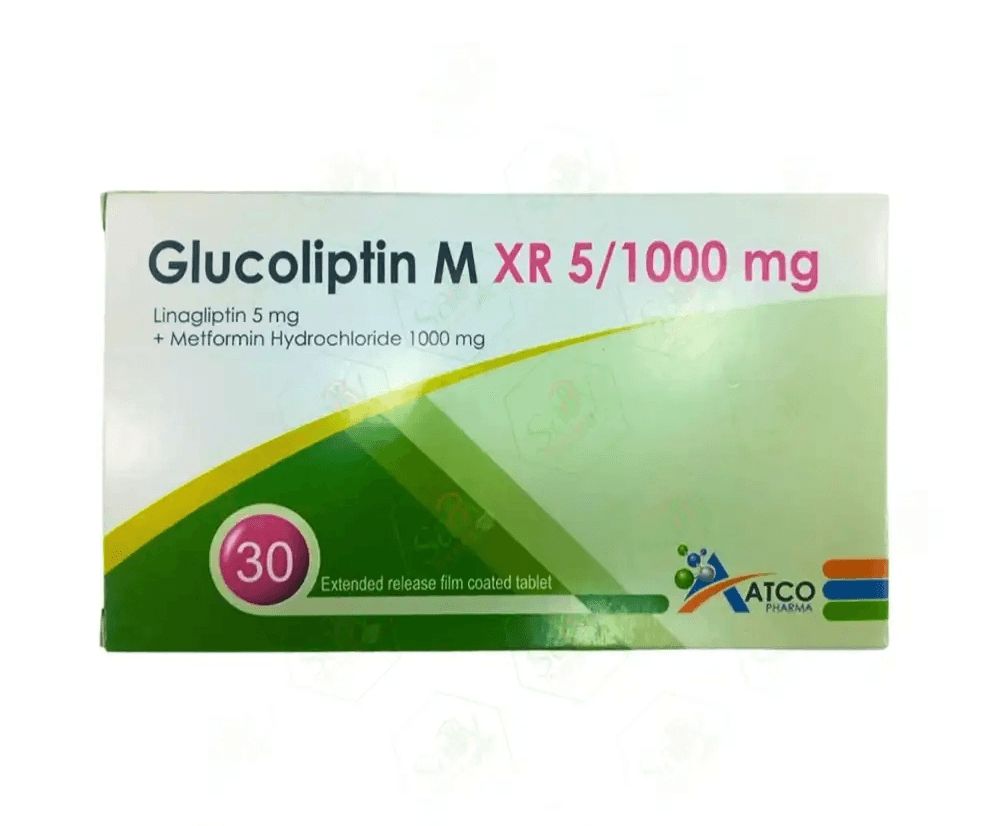 Glucoliptin M XR  5\1000 mg 30 tab