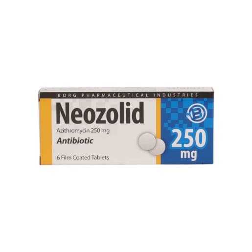 NEOZOLID 250MG 6TAB