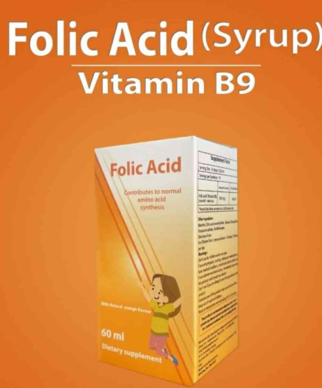 FOLIC ACID 60 ml syrup