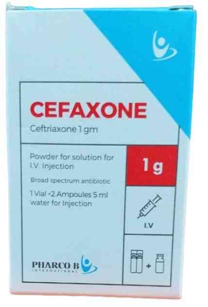 CEFTRIAXONE 1GM SEDICO VIAL