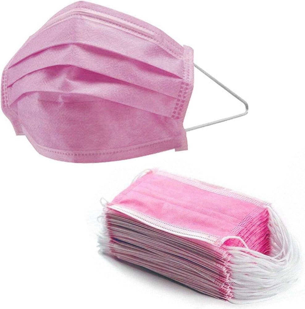 DR PINK face mask
