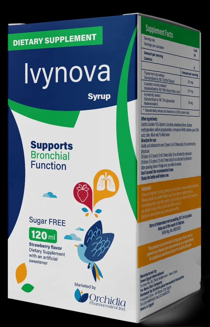 Ivynova Syrup 120 ml