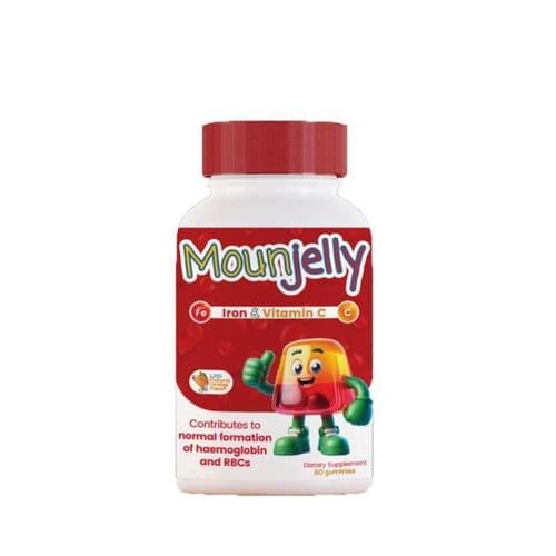 Mounjelly Iron+Vitamin C 60 Gummies