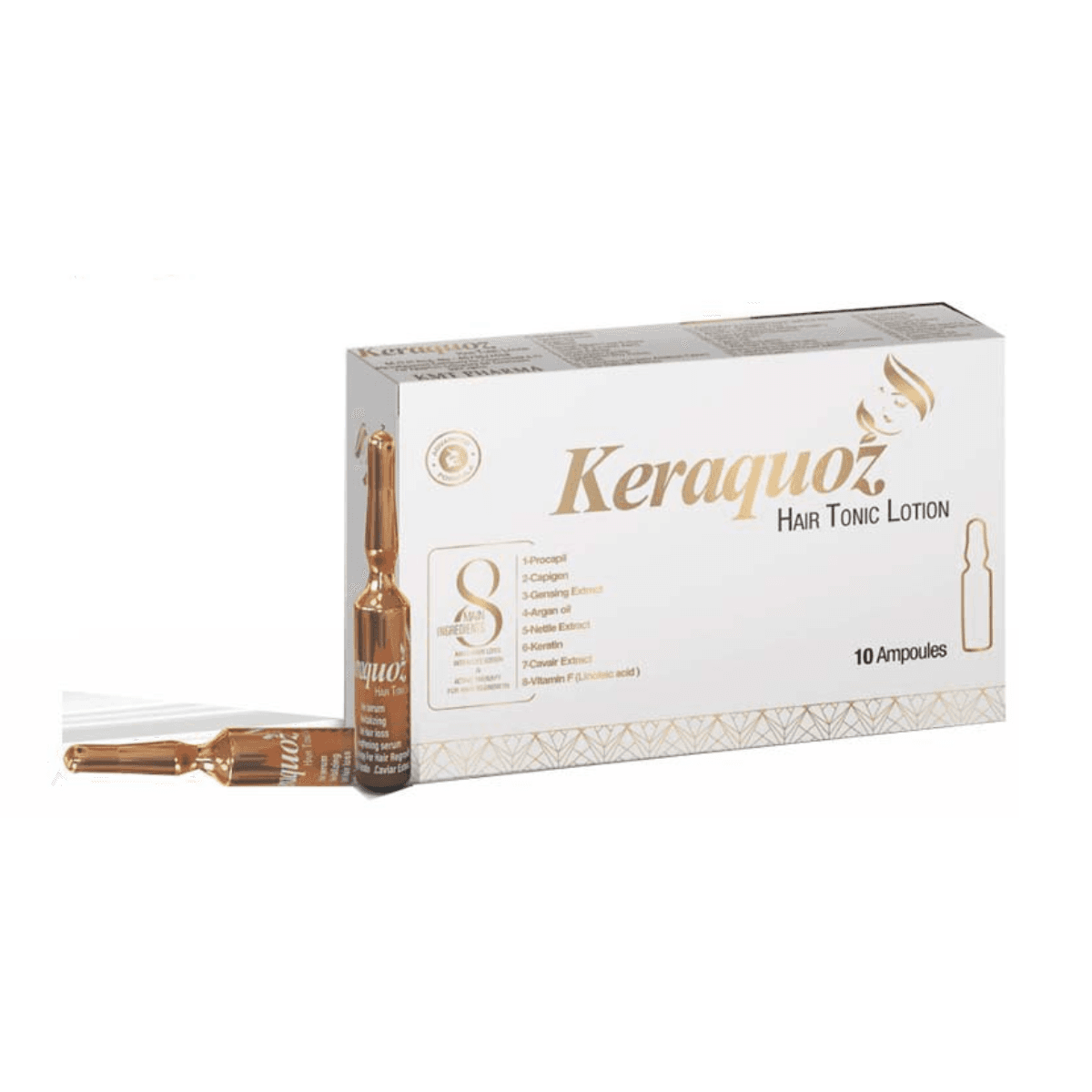 KERAQOUZ HAIR TONIC LOTION 10 AMP