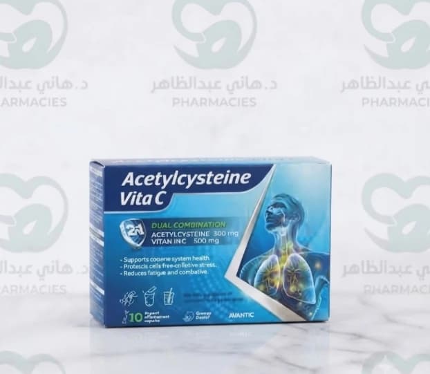ACETYLCYSTEINE 300 MG VITA C 10 SACHET