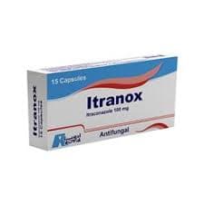ITRANOX 100 MG 15 CAP