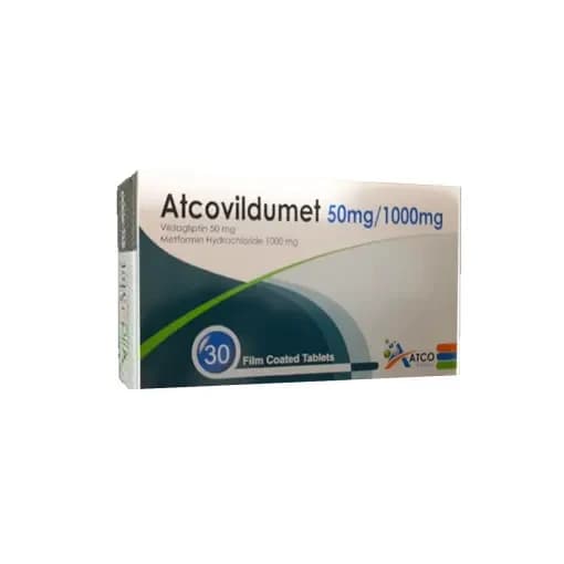 Atcovildumet 50 mg/1000 mg 30 tab
