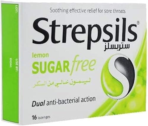 Strepsils Lemon Sugar-Free 16 tab