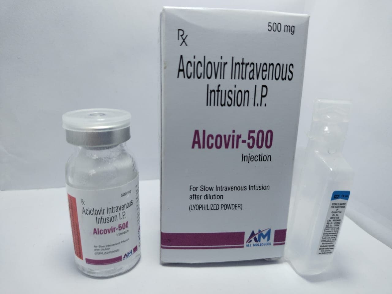 Acyclovir Injection 500 Mg