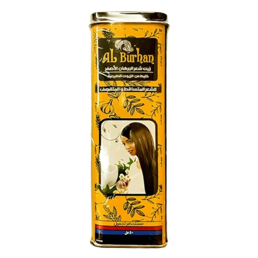 Al Burhan Yellow Hair Oil 100 ml
