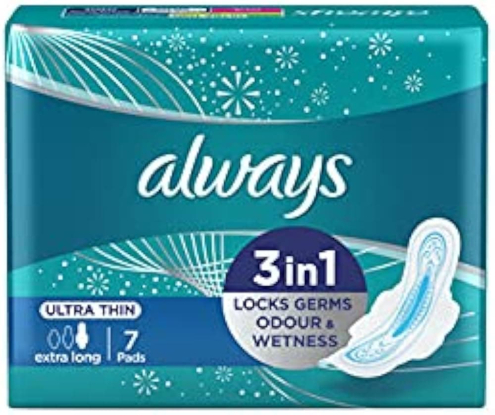 Always Ultra blue 7 pieces