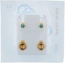 Metal medical earring
