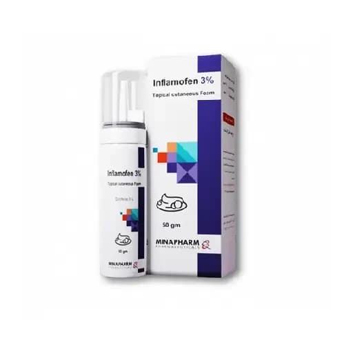 Inflamofen 3% Foam 50 gm