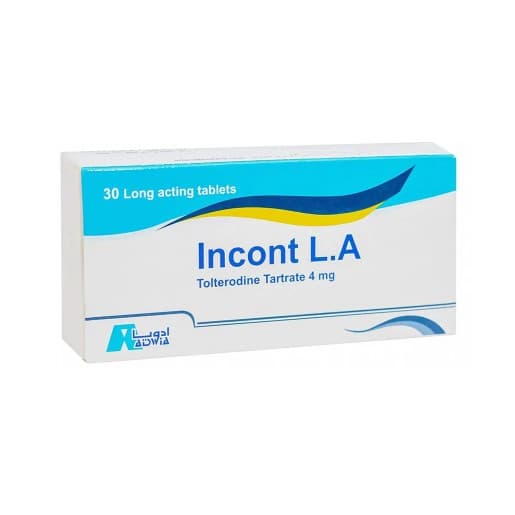 incont  4 mg 30 tab