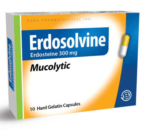 Erdosolvine 300 Mg 10 Cap