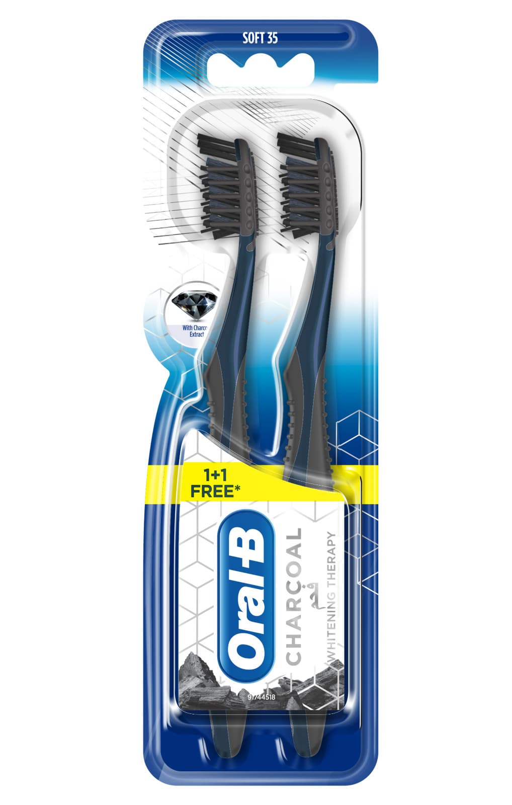 Oral-B Charcoal Toothbrushe