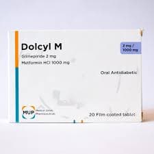 Dolcyl M 2mg/1000mg