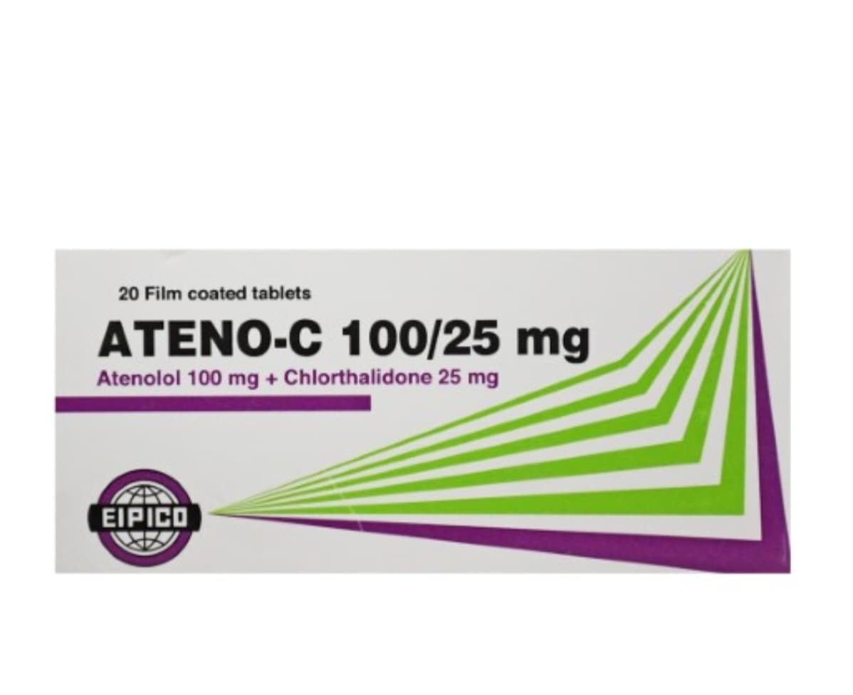 ATENO-C  100/25  mg