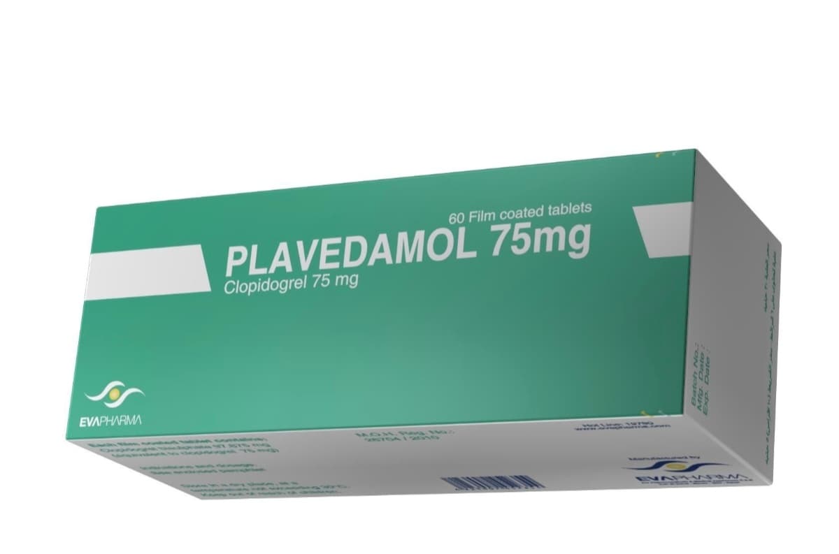 Plavedamol 75mg 60 tab