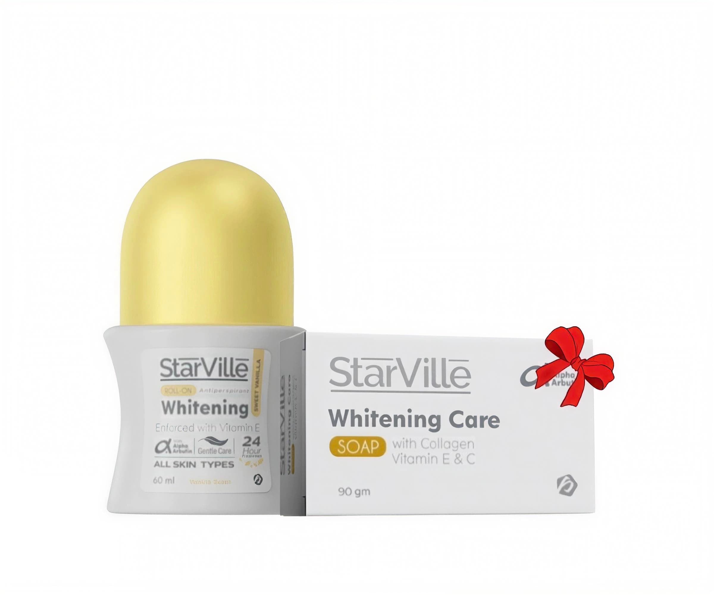 starville roll on sweet vanilla  + soap  off