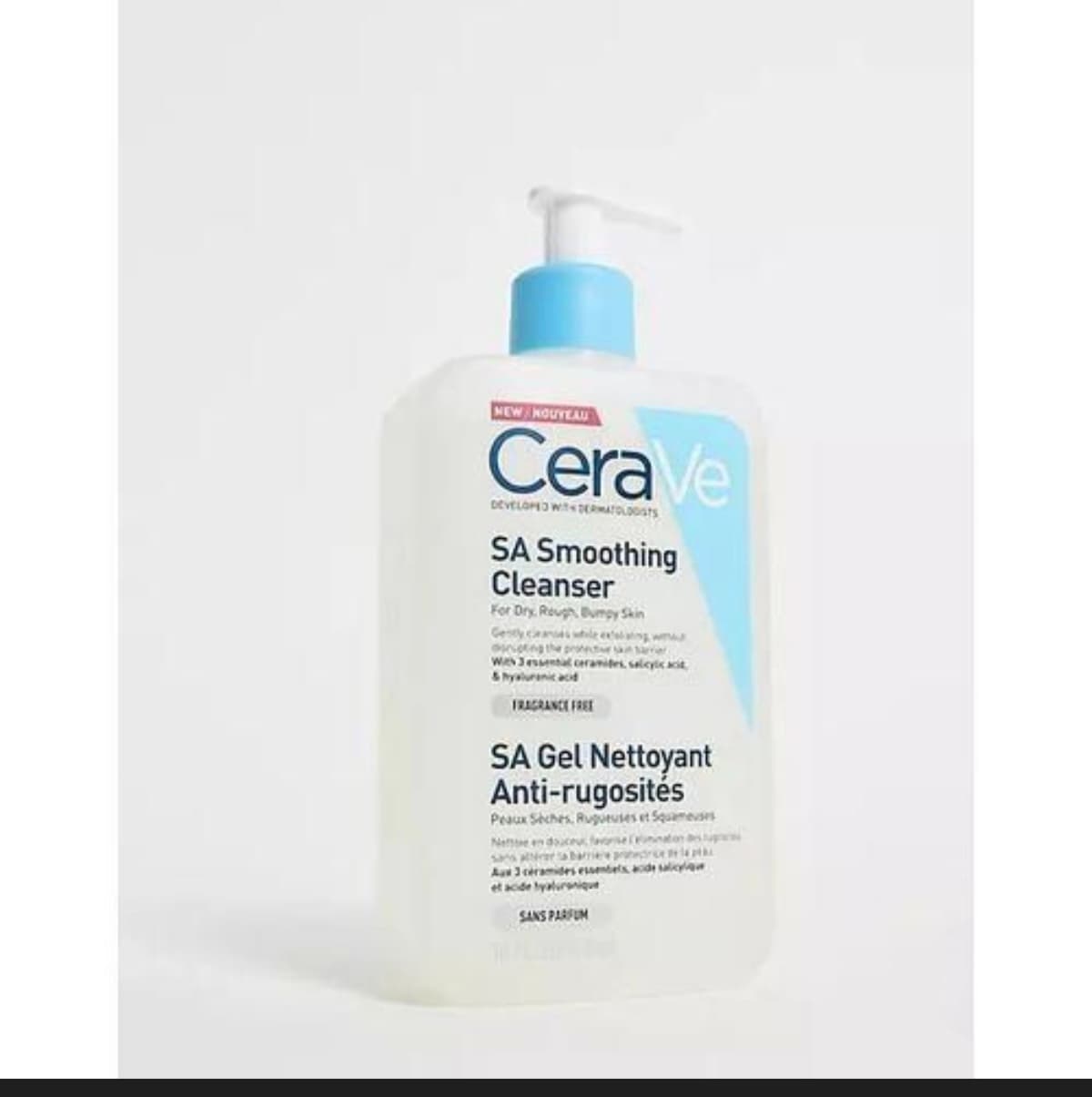 Cerave sa smoothing cleanser  473 ml
