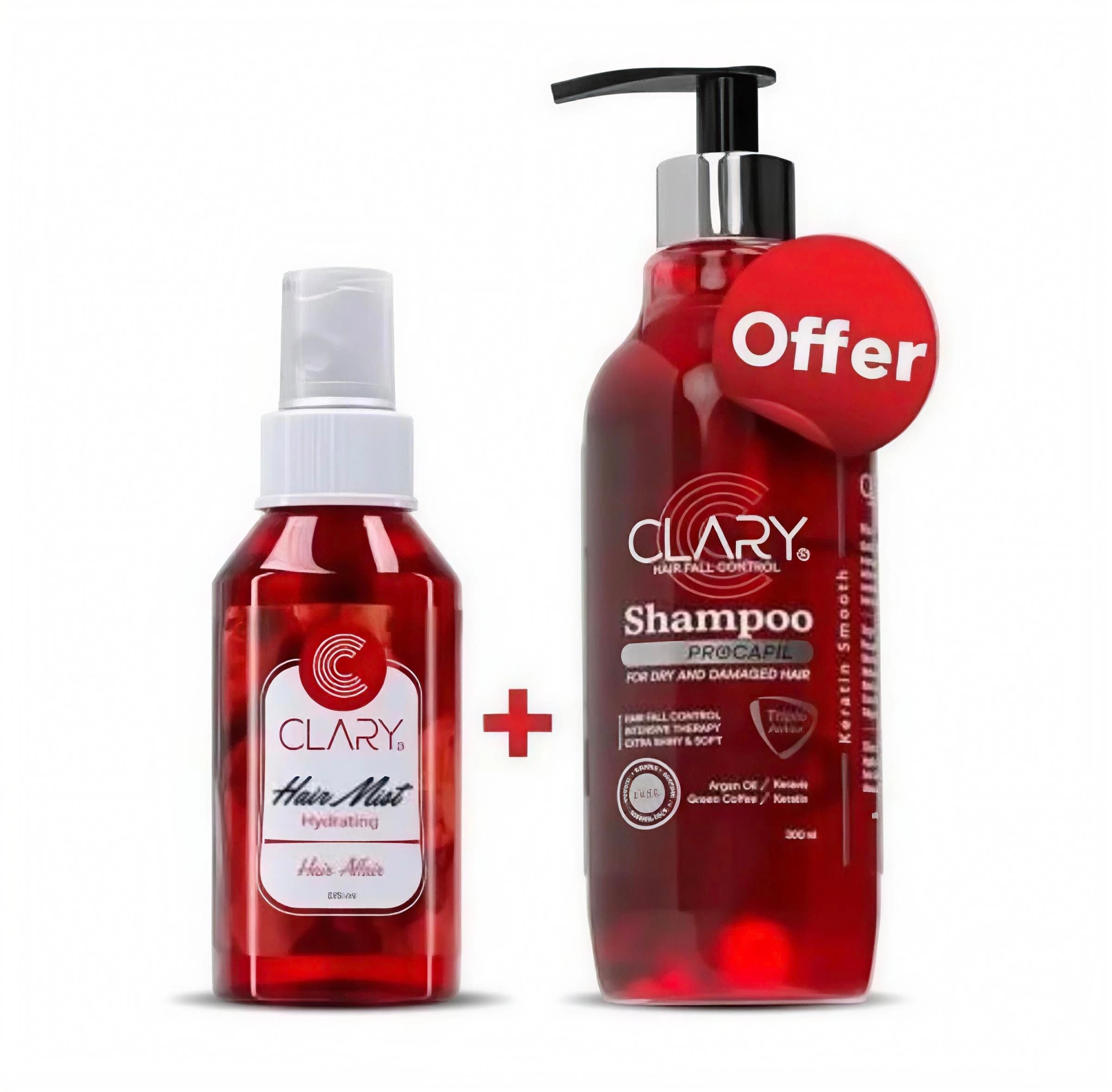 clary shampoo + hair mist