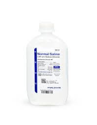 0.9 saline solution/ 500 ml Nile