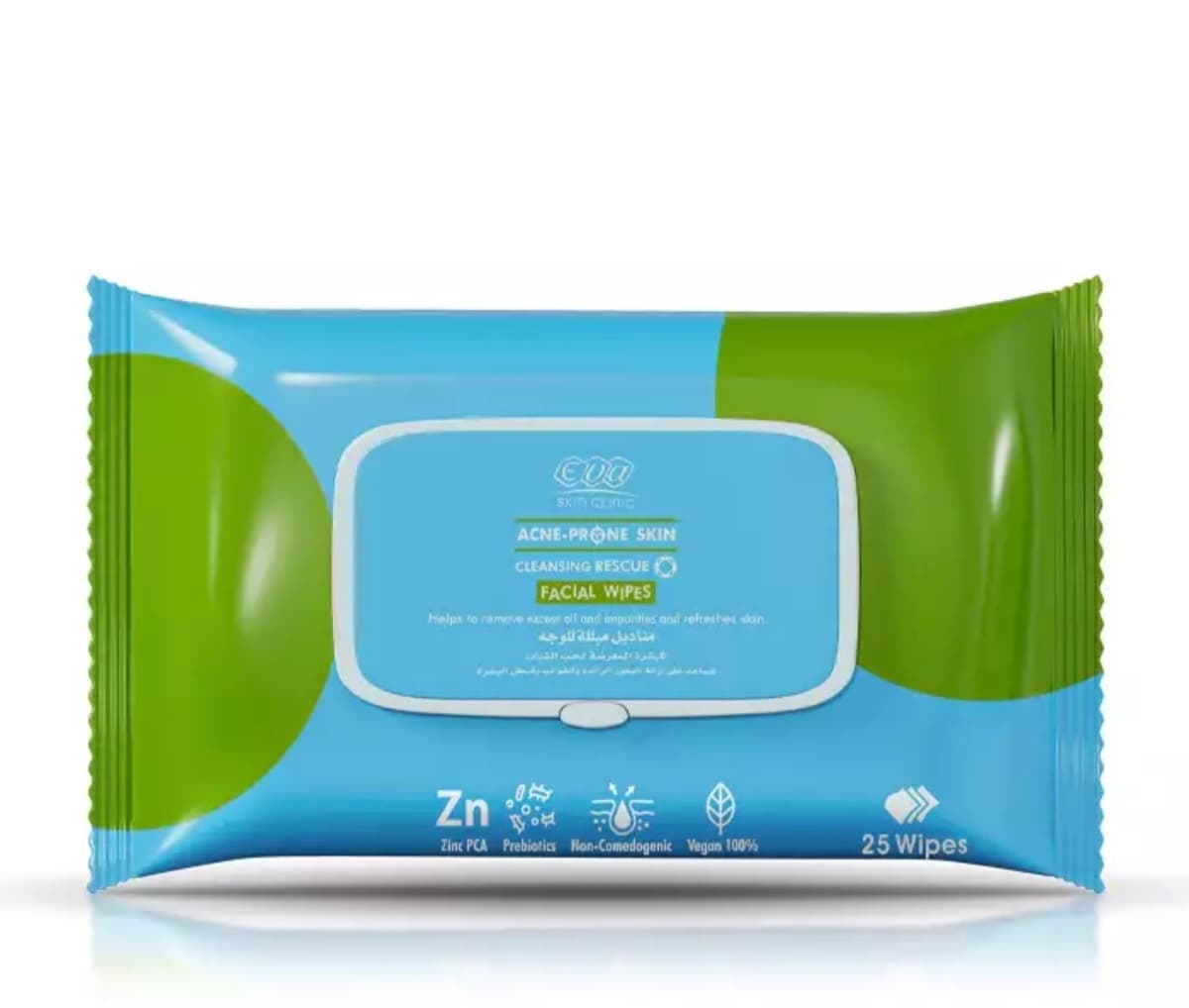 Eva skin facial 25 wipes 