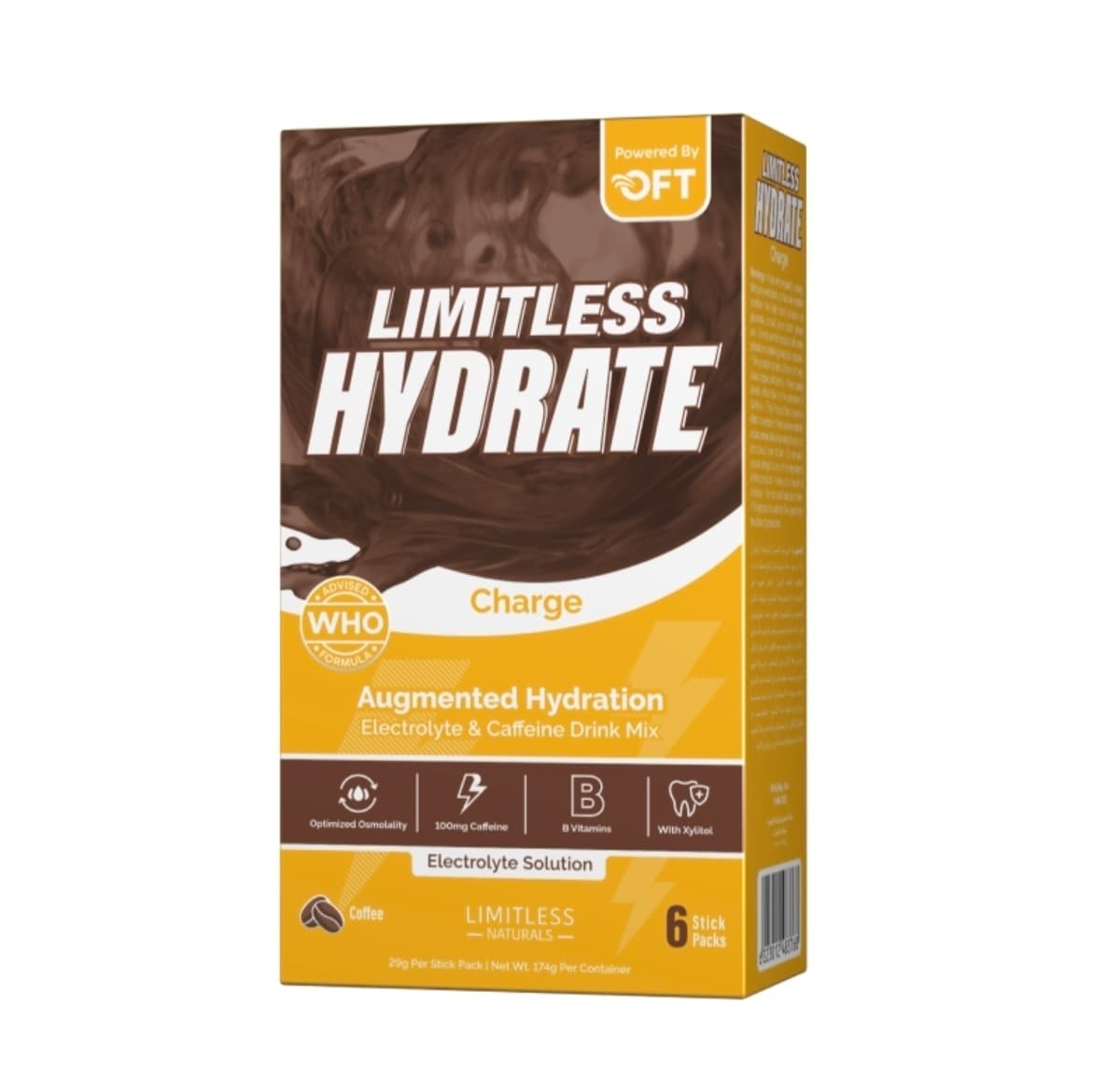 LIMITLESS HYDRATE  6 stick packs