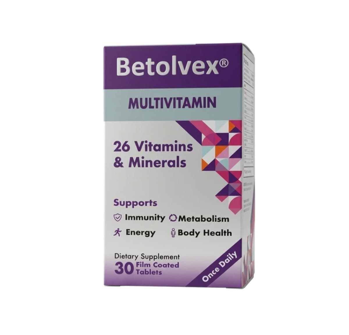 Betolvex multi vitamin 30 tab  