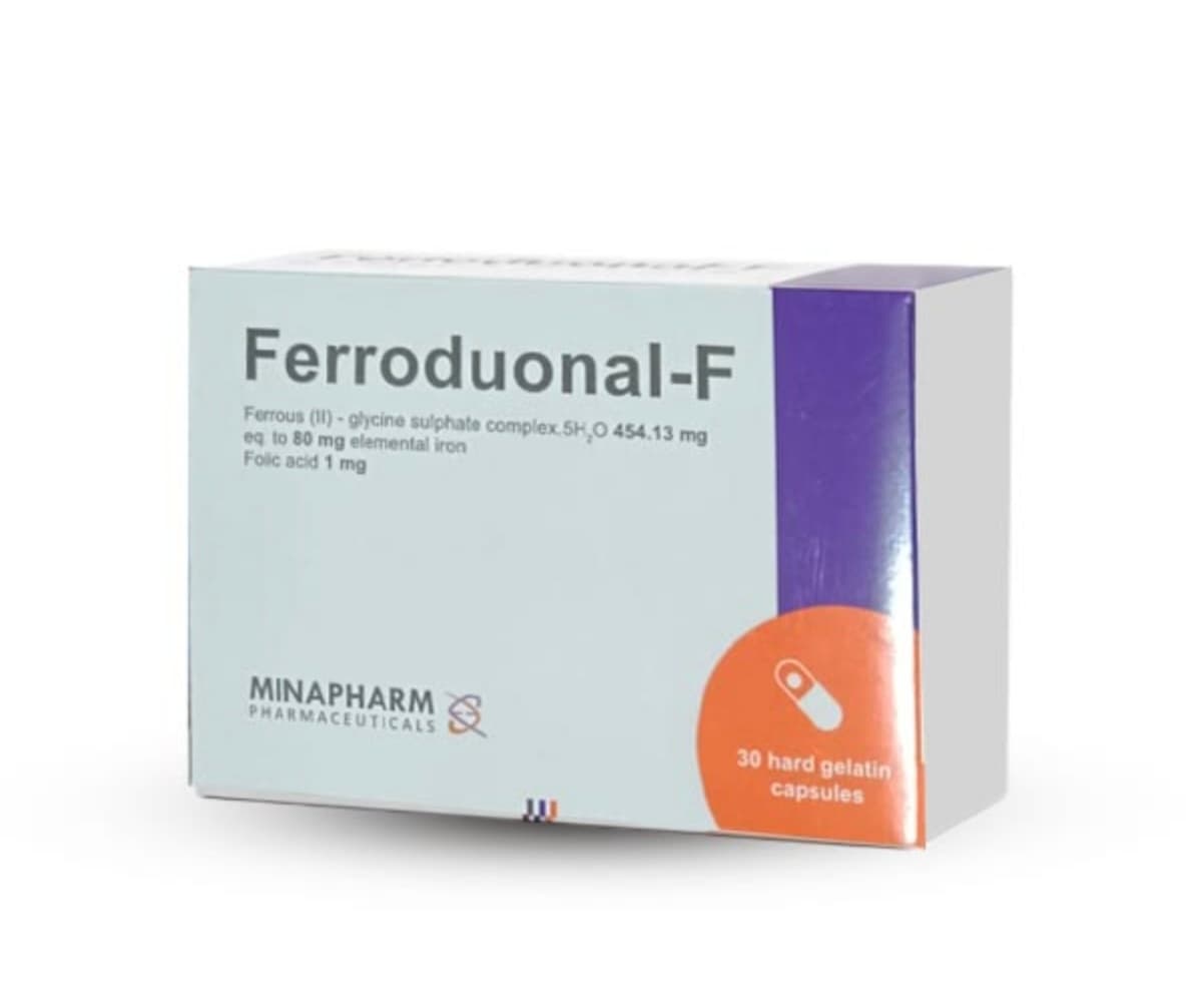 Ferroduonal _ F  30 capsules 