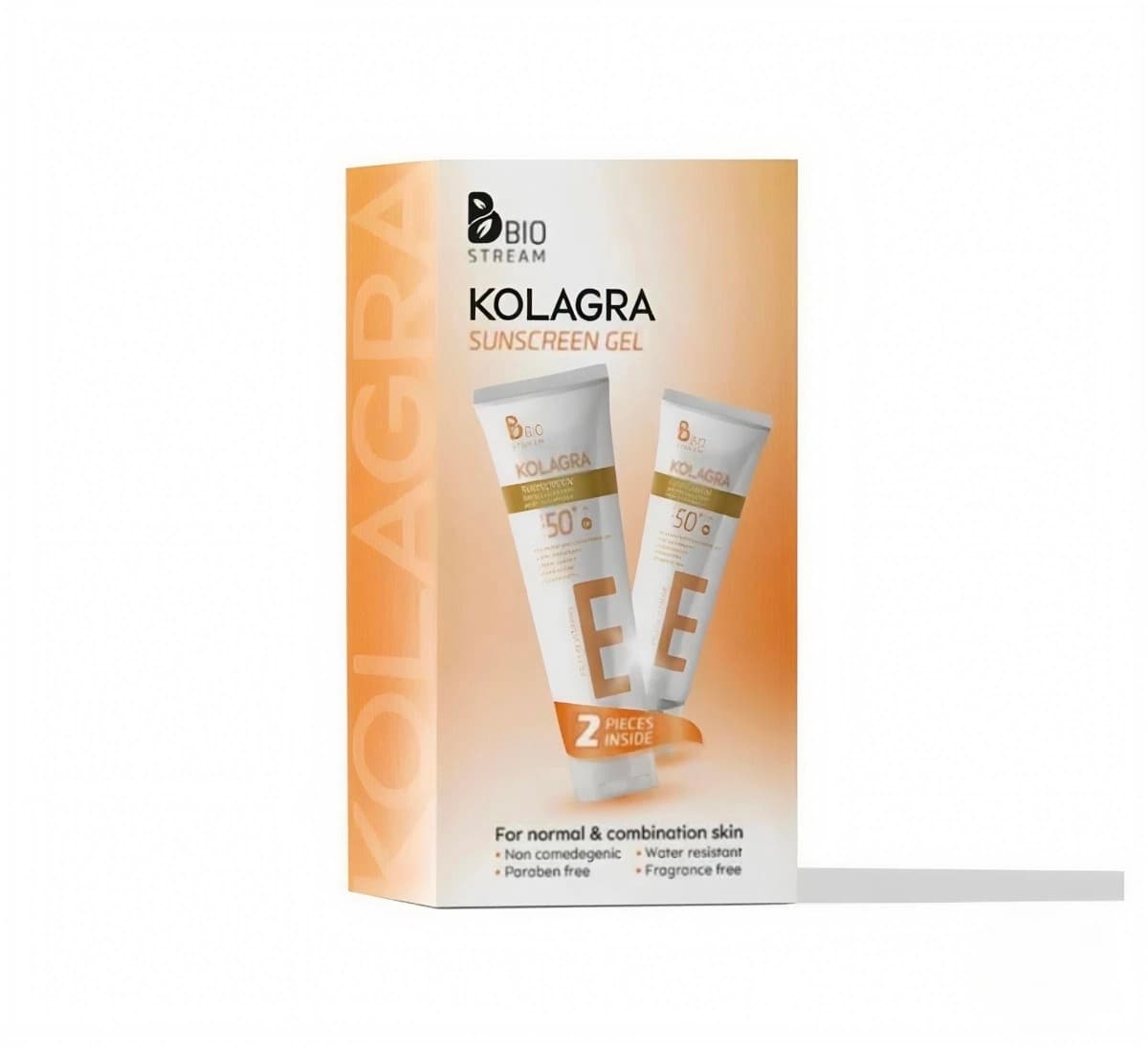 KOLAGRA SUN SCREEN GEL CREAM 1+1