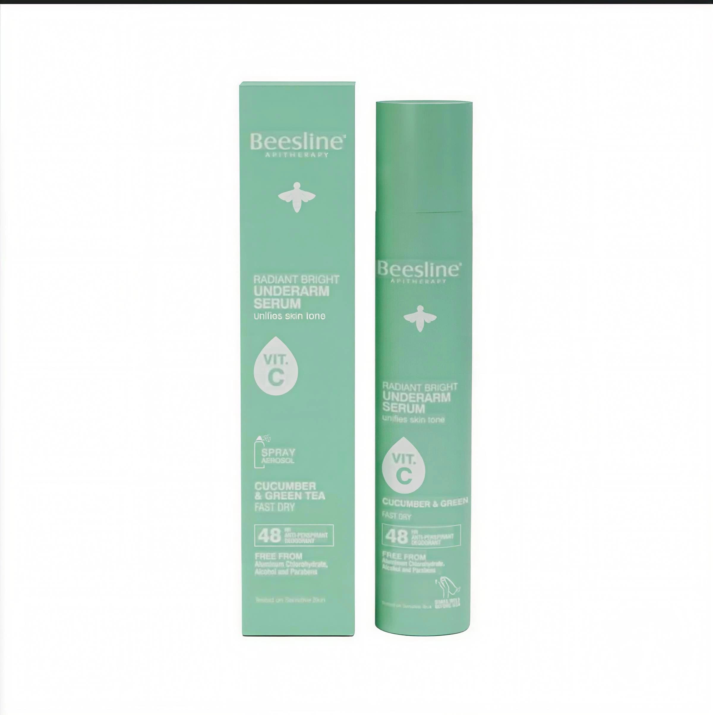 Beesline Radiant Bright underarm serum spray  