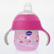 Bubbles Pink 150 Hand Kids Cup