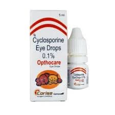 Cyclosporine drops