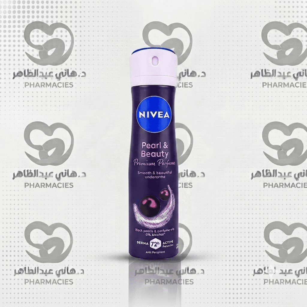 NIVEA for Women, Pearl & Beauty, Black Pearl & Perfume Oils, Spray 150ml 20%