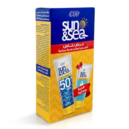 EVA Sun Block Senior Lotion + After Sun Lotion