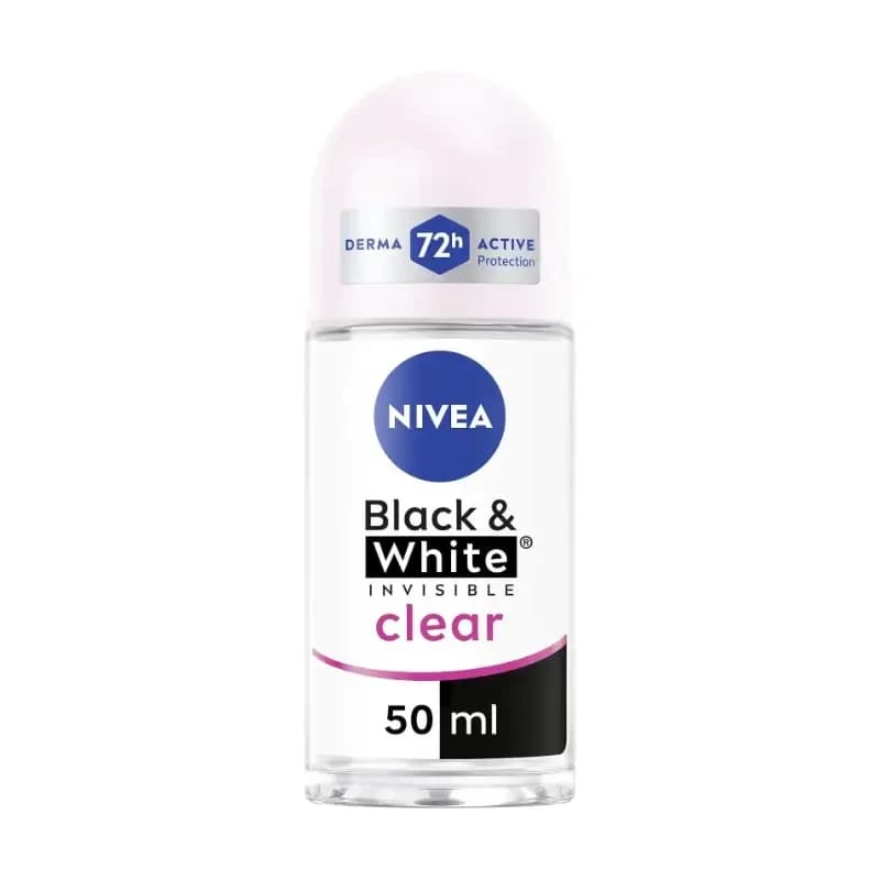 Nivea Black & White Invisible Clear Roll-on for Women 50 ml 15%